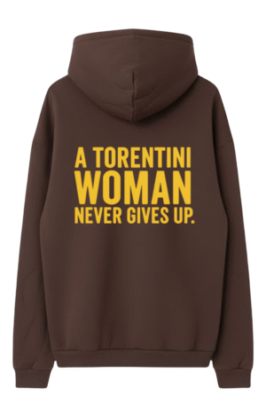 קפוצ׳ון חום A Torentini WOMAN never gives up
